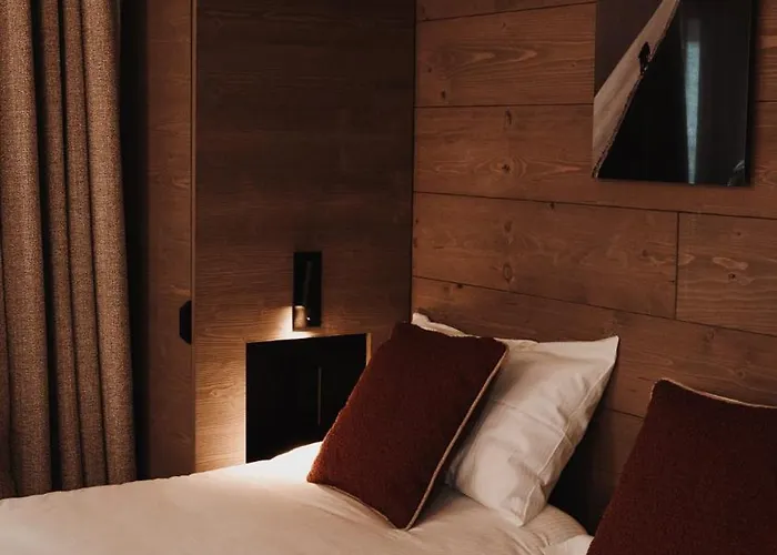 Des Cerisiers - Luxe Et Parking A Le Praz شقة