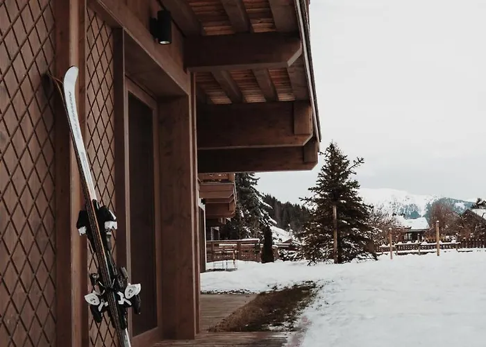 Apartment Des Cerisiers - Luxe Et Parking A Le Praz