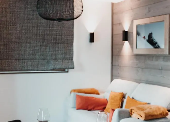 Apartment Des Cerisiers - Luxe Et Parking A Le Praz Courchevel