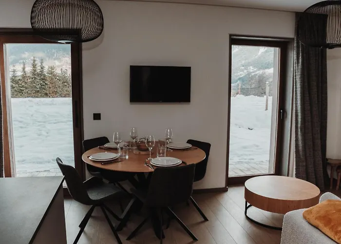 Des Cerisiers - Luxe Et Parking A Le Praz * Courchevel